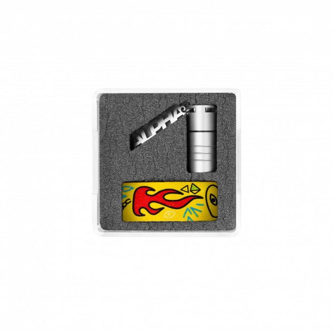 Personal Silicone Mouthpiece - Alpha Pipe Glass Box Misha Rebel