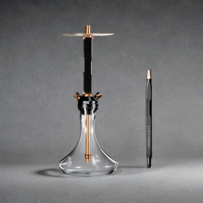 Cachimba Illicit Hookah Model XI Black