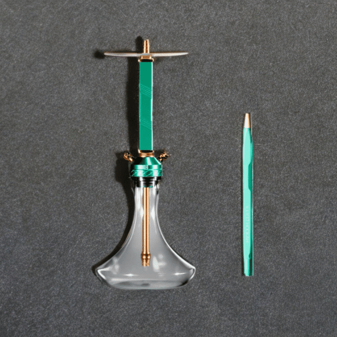 Cachimba Illicit Hookah Model XI Green
