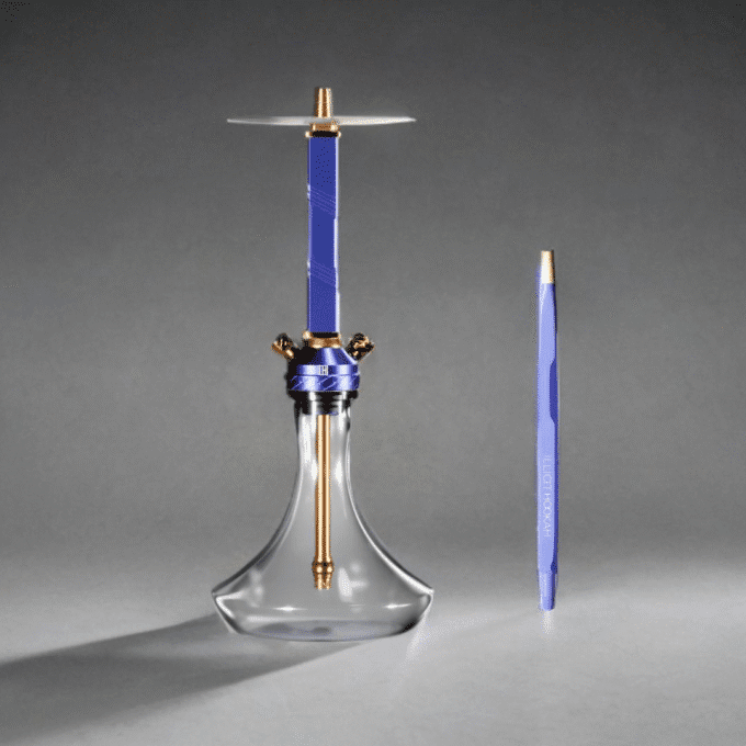 Cachimba Illicit Hookah Model XI Blue