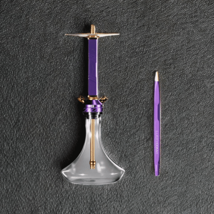 Cachimba Illicit Hookah Model XI Violet