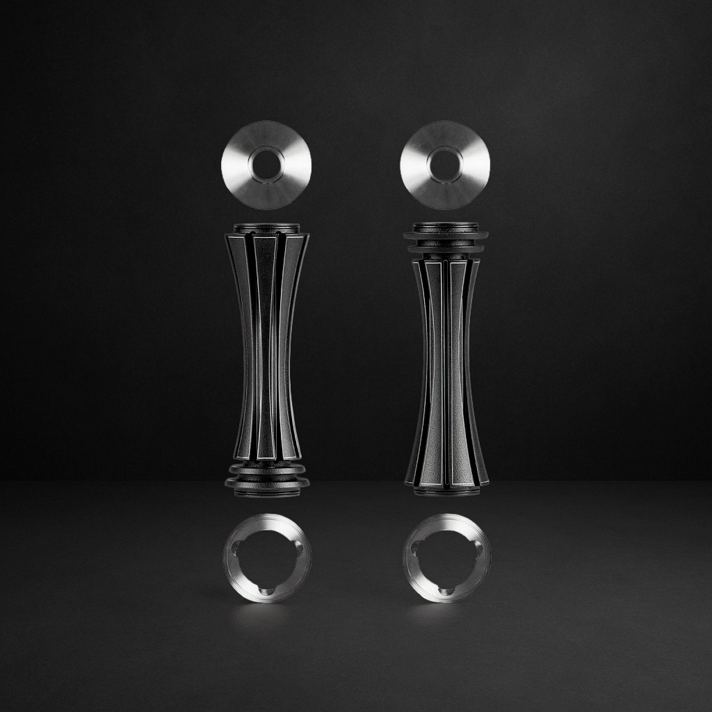 Cachimba Alpha Hookah X Reverse Black Matte Alpha Hookah X Reverse Black Matte - Cachimba