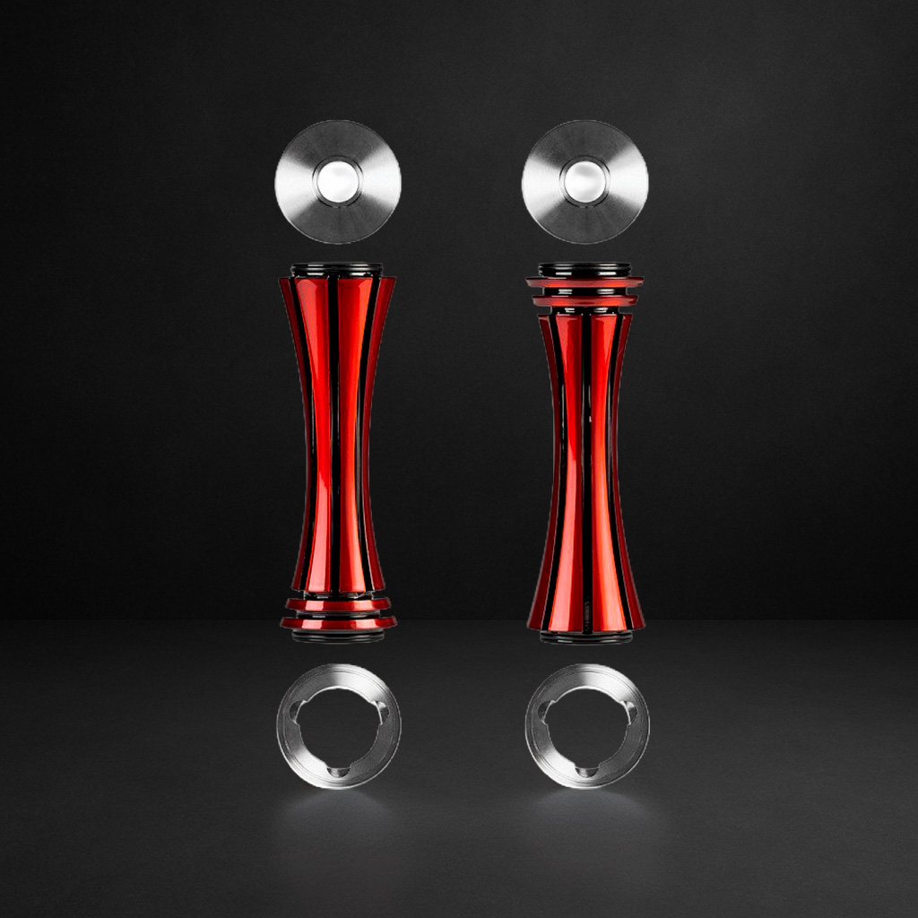 Cachimba Alpha Hookah X Reverse Red Black Alpha Hookah X Reverse Red Black = Cachimba