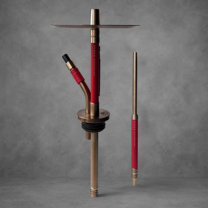 Cachimba Mexanika STM Carmine Gold