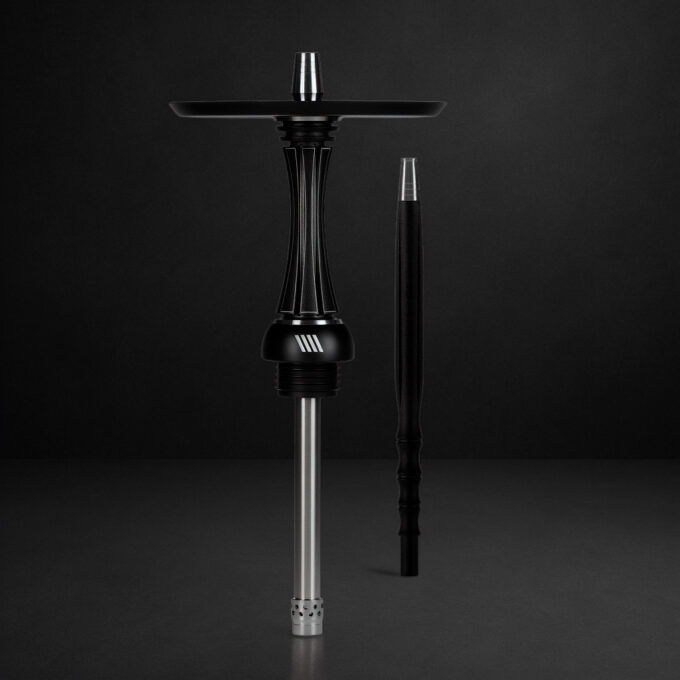 Cachimba Alpha Hookah X Reverse Black Matte