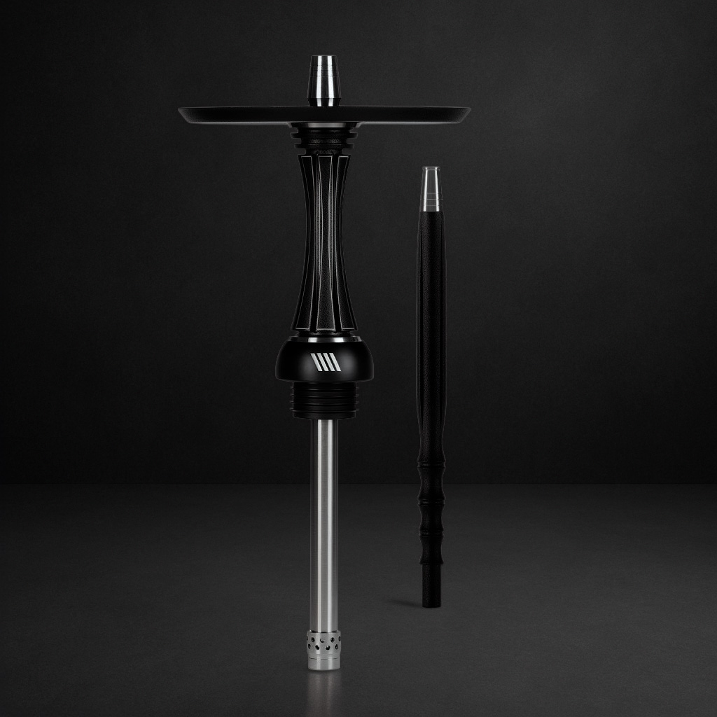 Cachimba Alpha Hookah X Reverse Black Matte Alpha Hookah X Reverse Black Matte - Cachimba
