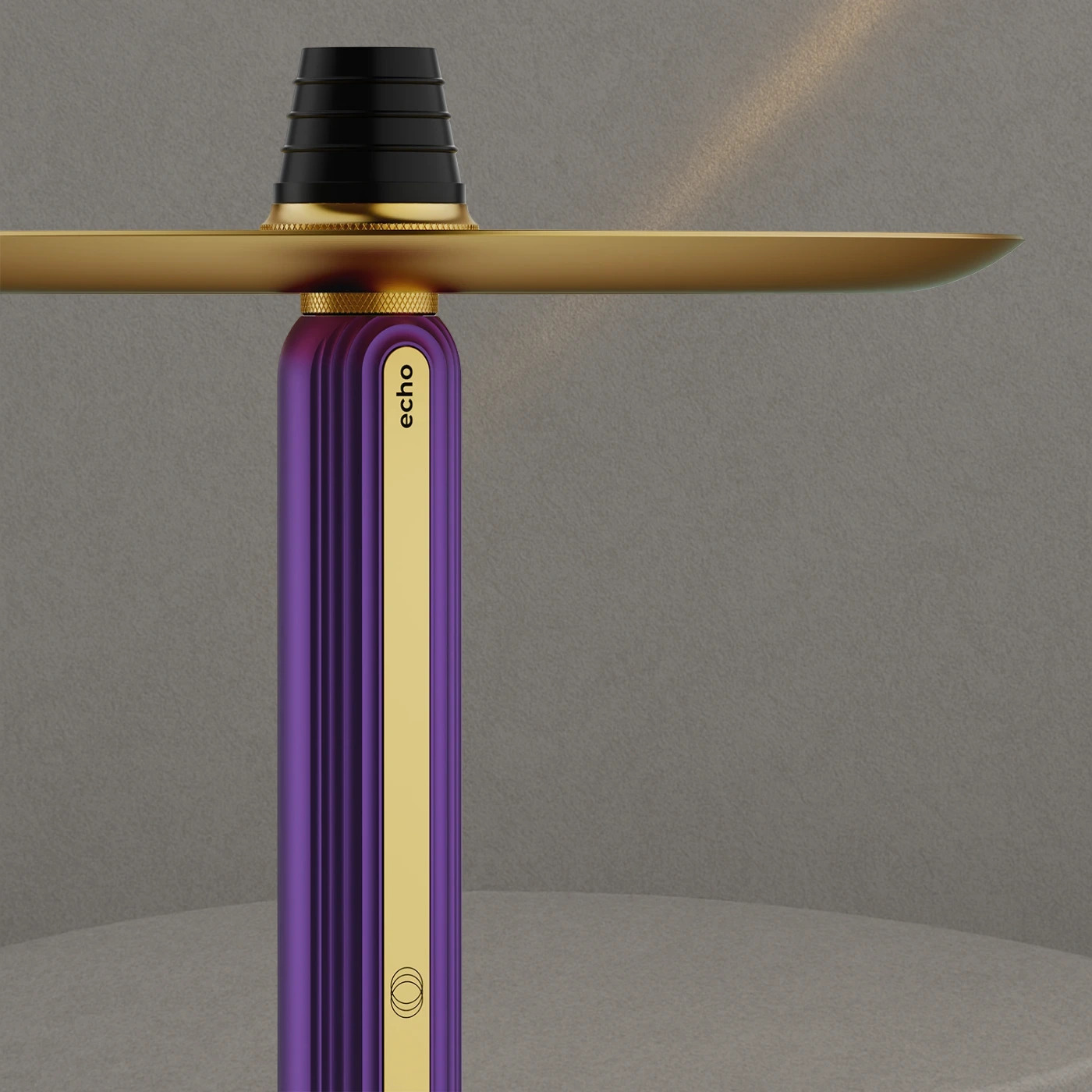 Echo Jade purple Gold CropTop