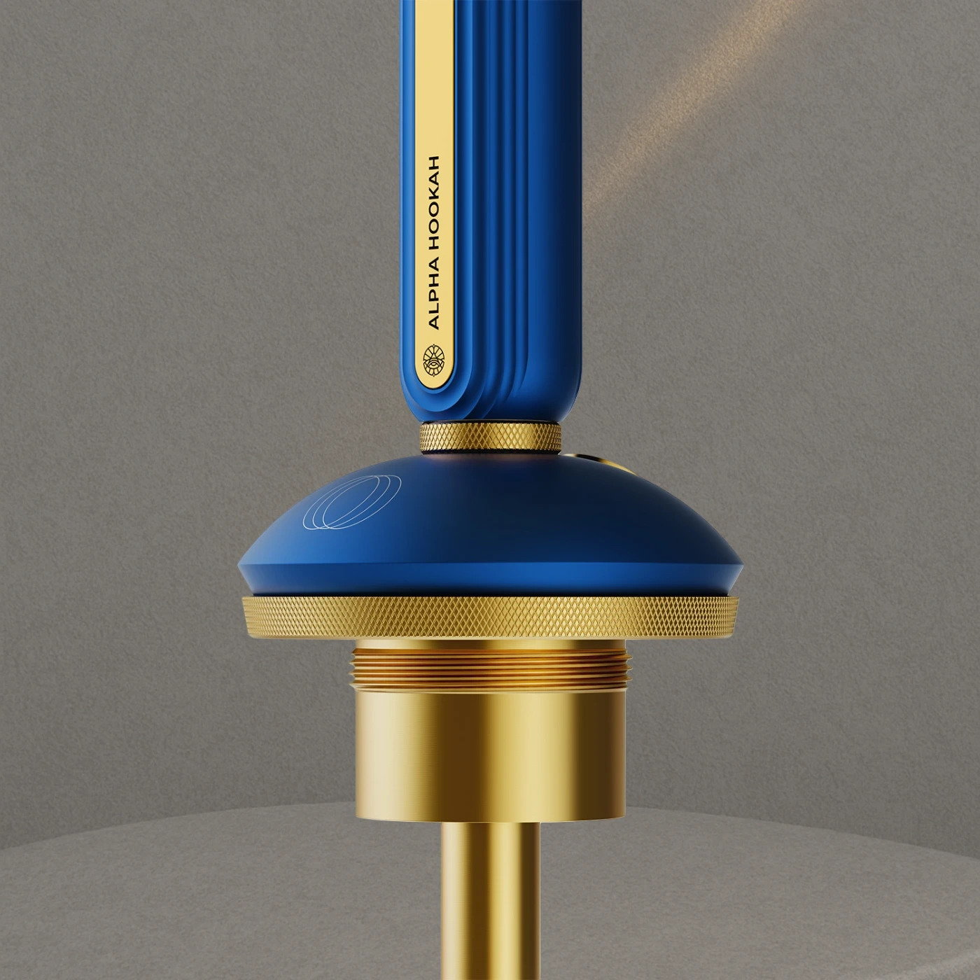 Echo Sapphire Blue Gold CropBottom