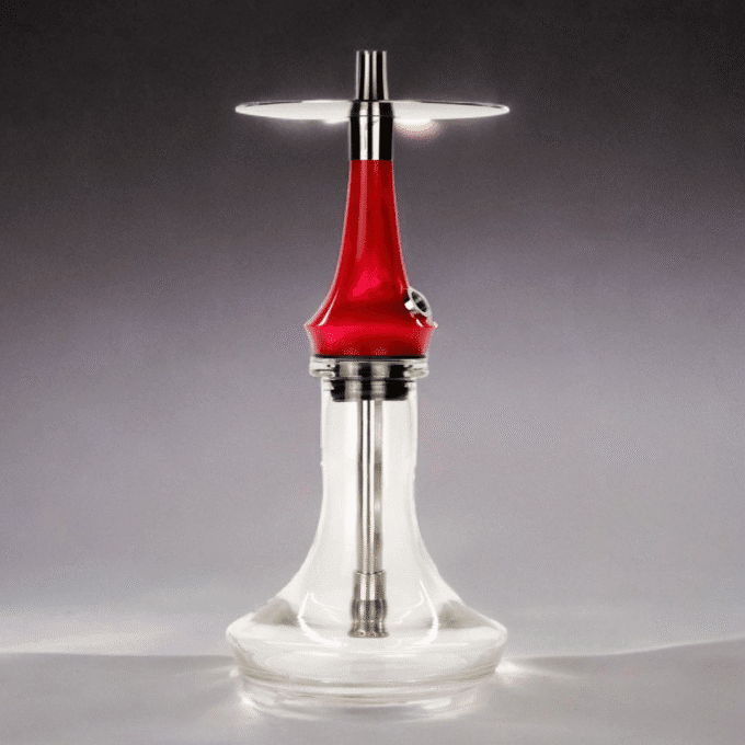 Cachimba Totem Hookah Monolit Micra Sangria Red