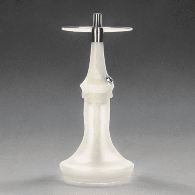 Cachimba Totem Hookah Monolith Micra Silver Shine