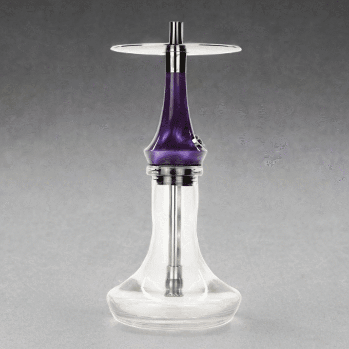 Cachimba Totem Hookah Monolit Micra Violet Space