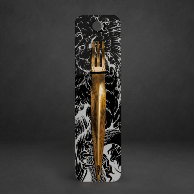 Tenedor Alpha F*k Gold